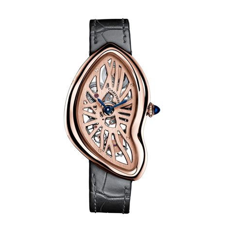 cartier montre crash skeleton|cartier crash price.